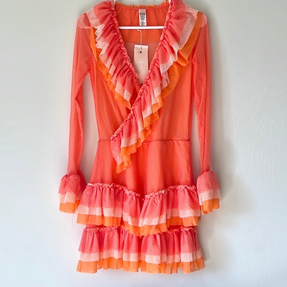 We are HAH Mags About U Ruffle Dress